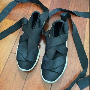 Zara black sneakers
